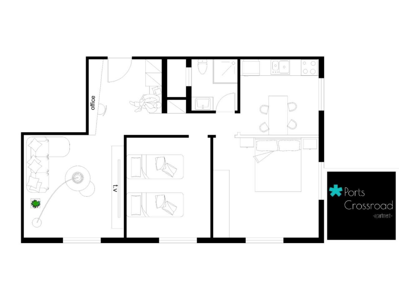 Ports Crossroad C Apartment Piraeus Ngoại thất bức ảnh